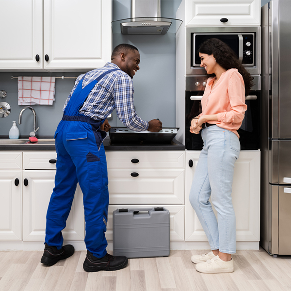 can you provide an estimate for cooktop repair before beginning any work in Simpson